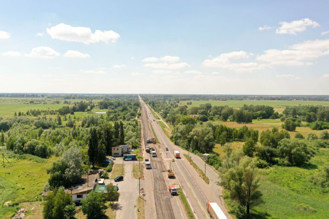 Траса Київ – Чернігів перетворюється на швидкісний автобан (Відео)